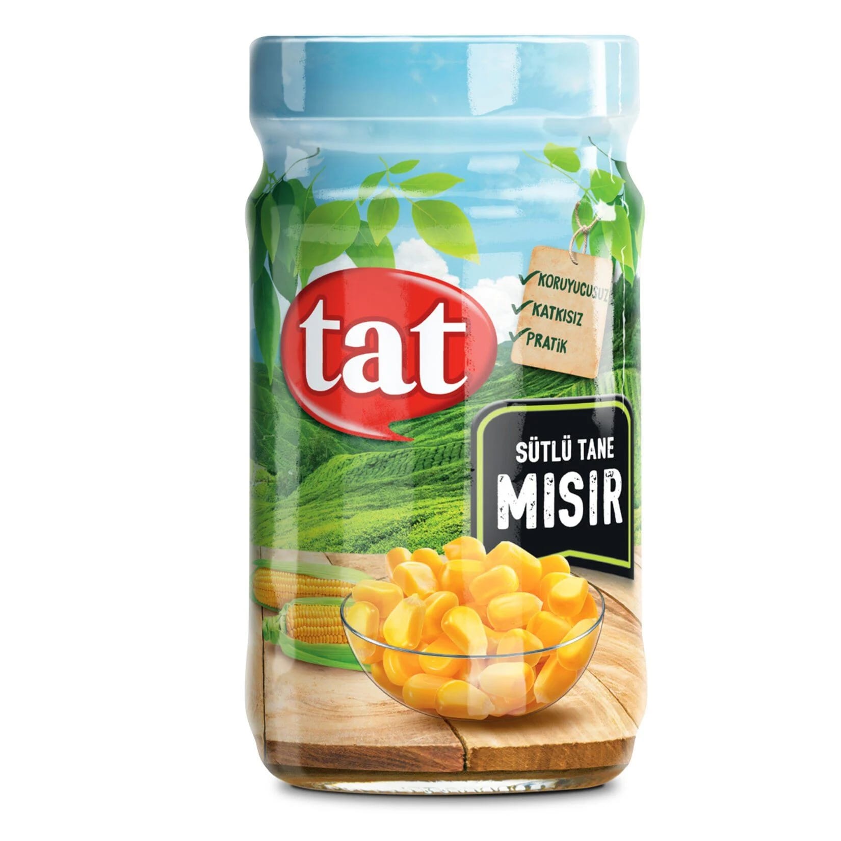 Corn 320 G Glass Jar TAT