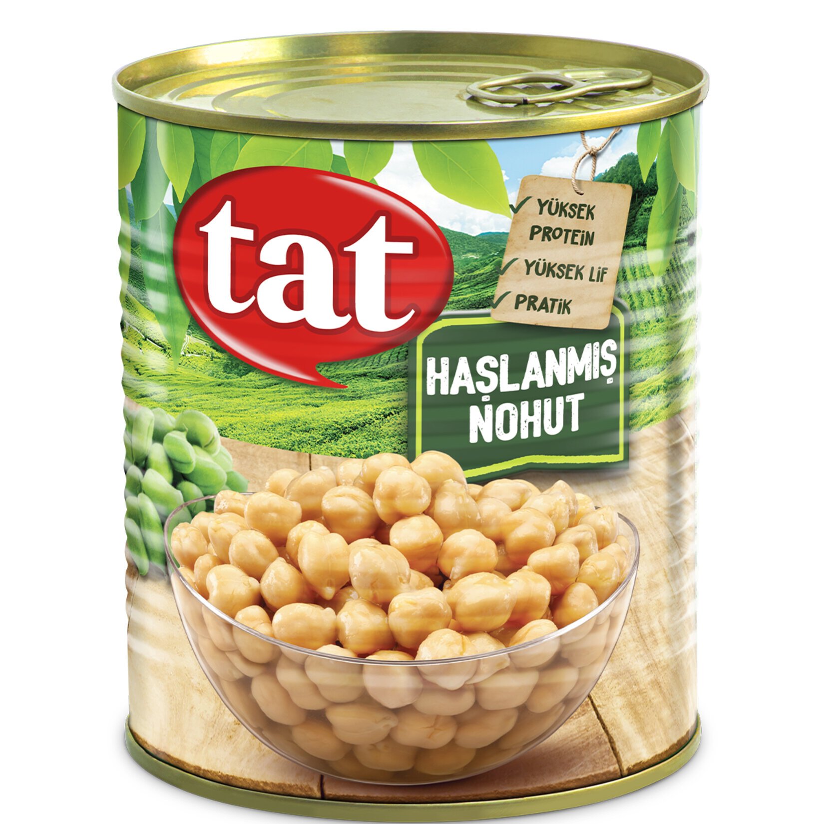 Boiled Chickpeas 800 G TAT
