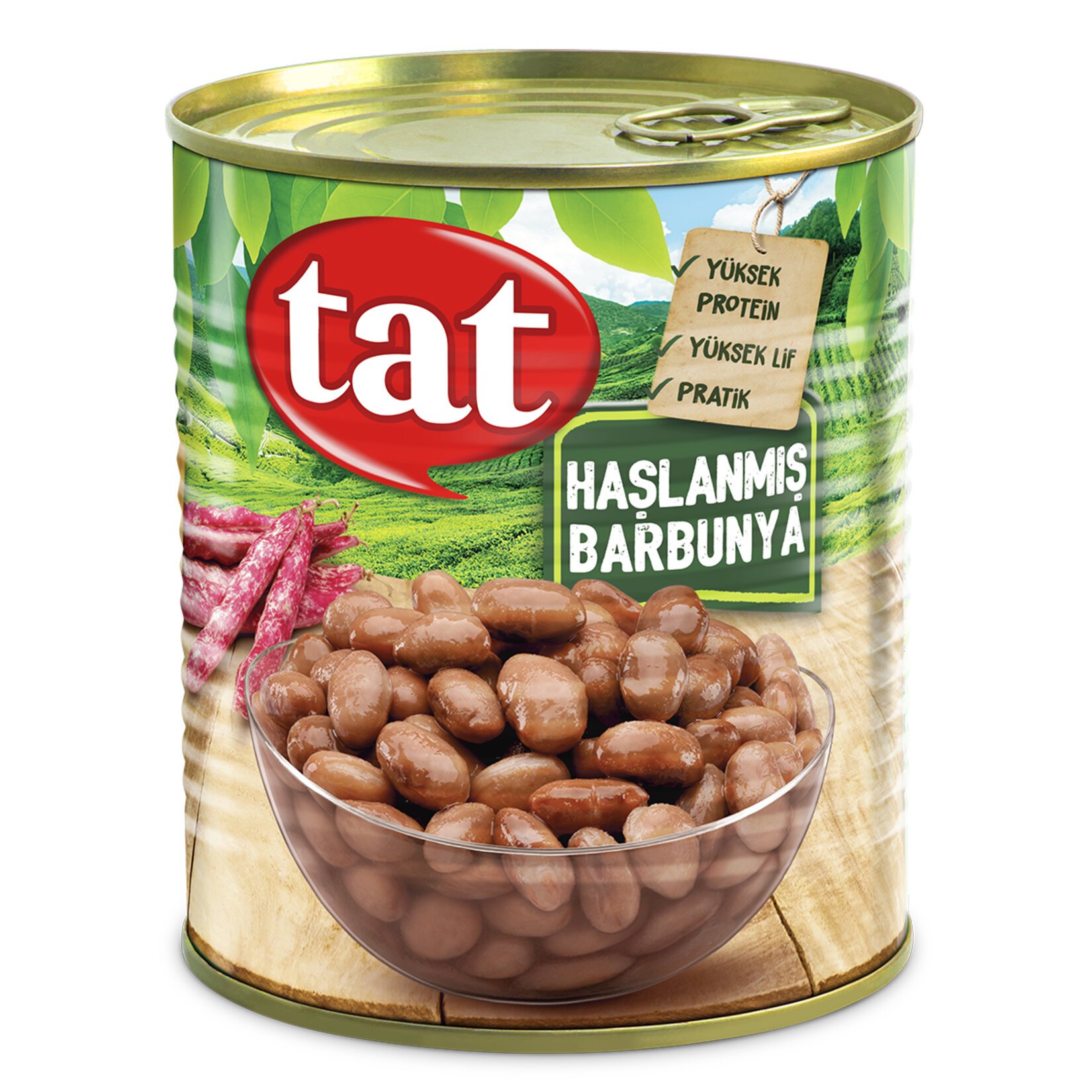 Boiled Borlotti Beans 800 G TAT