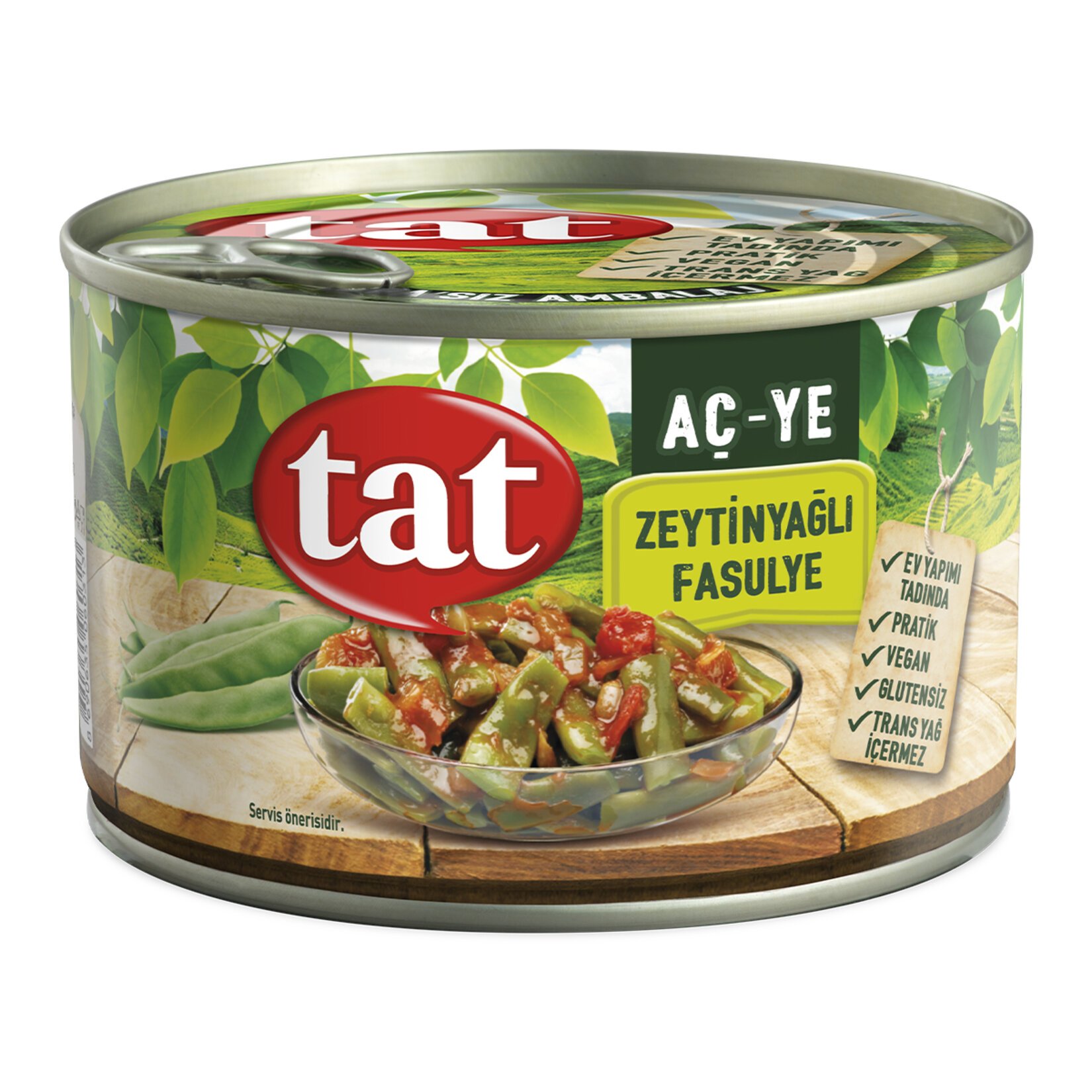Ready Meal Green Beans with Olive Oil 380G TAT