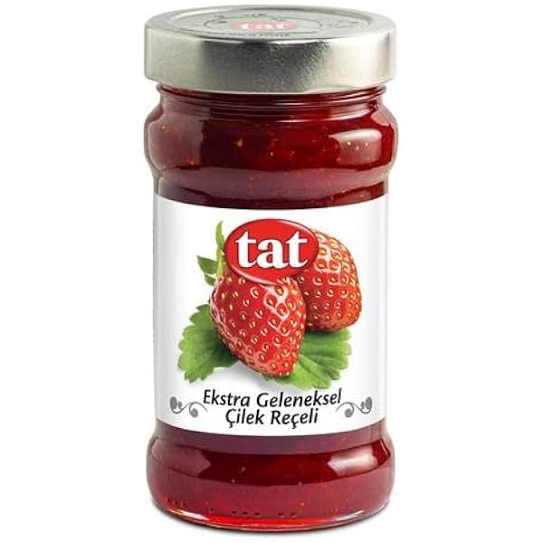 Strawberry Jam 380 G Glass Jar TAT