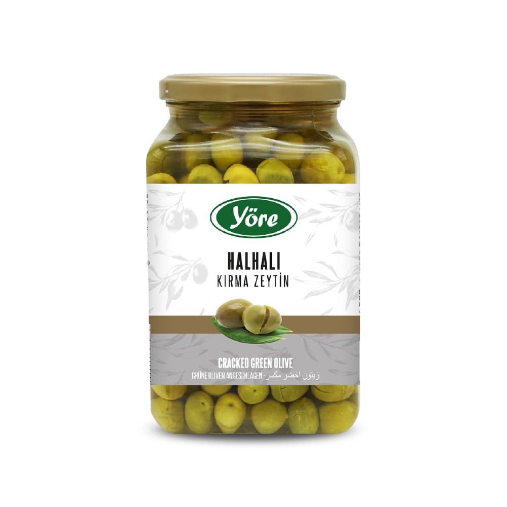YORE Halhalı Cracked Olives 1000CC Jar