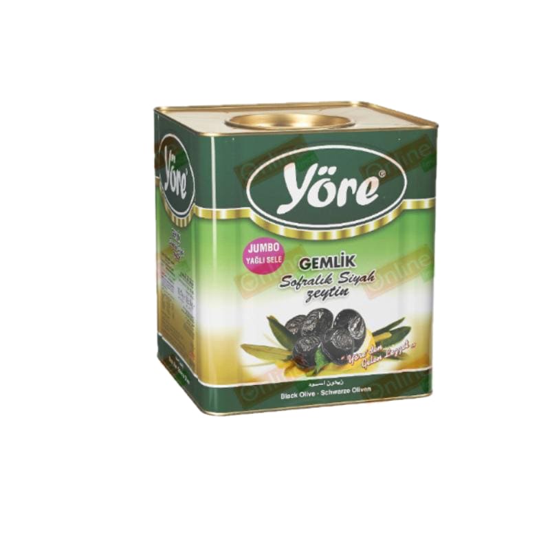 Yore Gemlik Oiled Brined Jumbo Olives (261-290) 9KG TNKTNK100001