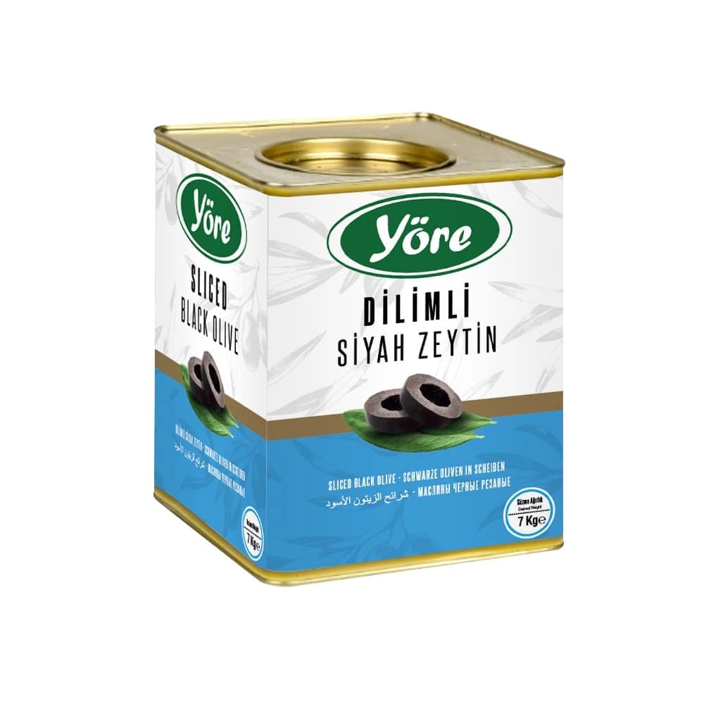 YORE Sliced Black Olives 7KG TNKTNK700013850