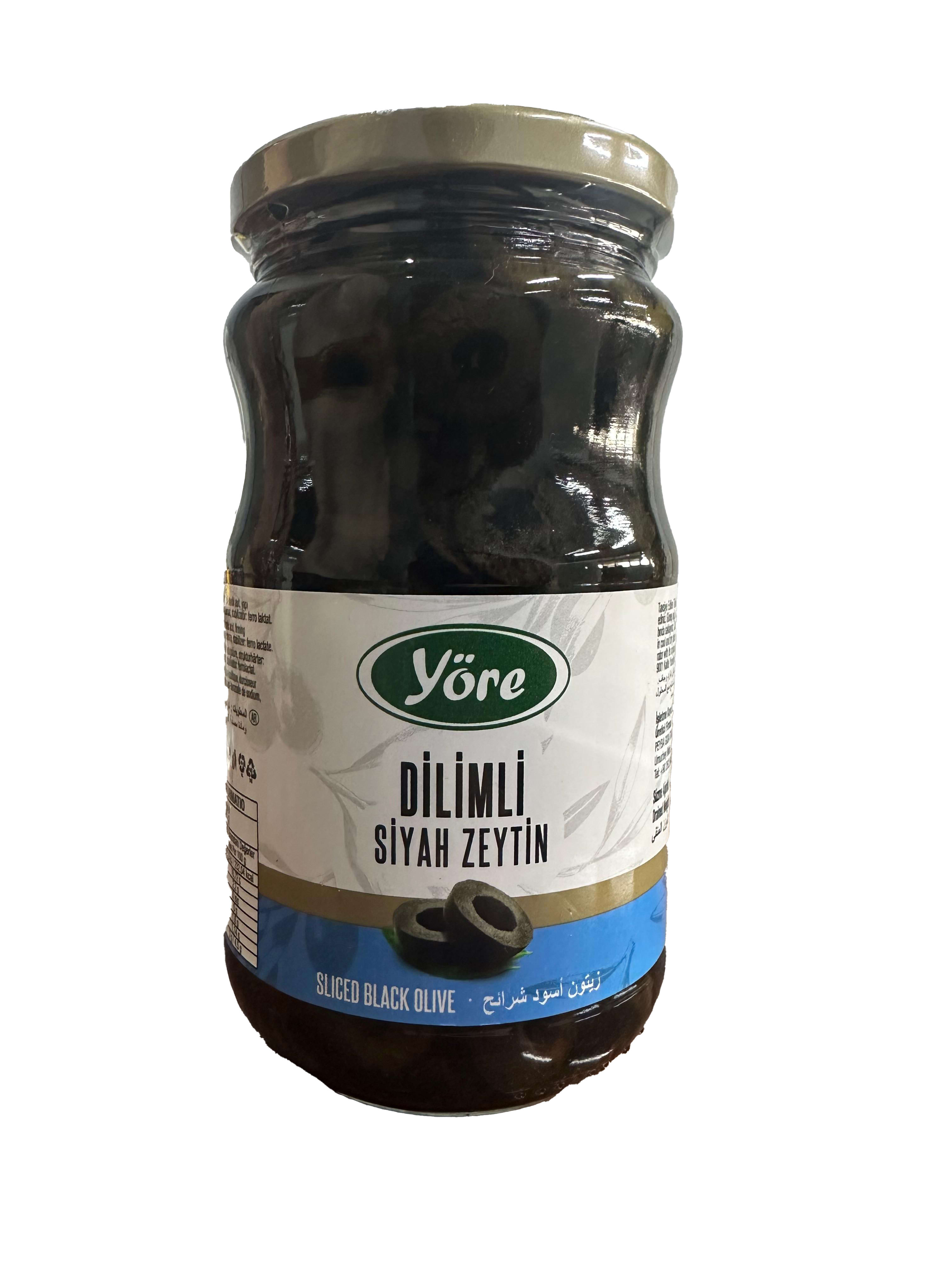 YORE Sliced Black Olives 370CC KVNZCAM16035012