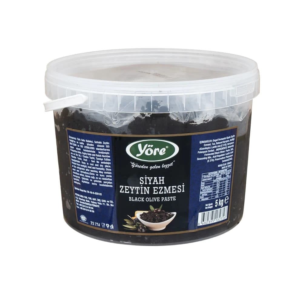 YORE Black Olive Paste 5KG KOVAKOVA5000
