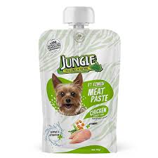 Jungle Köpek Et Ezmesi Taze Tavuklu&Havuçlu 90 g