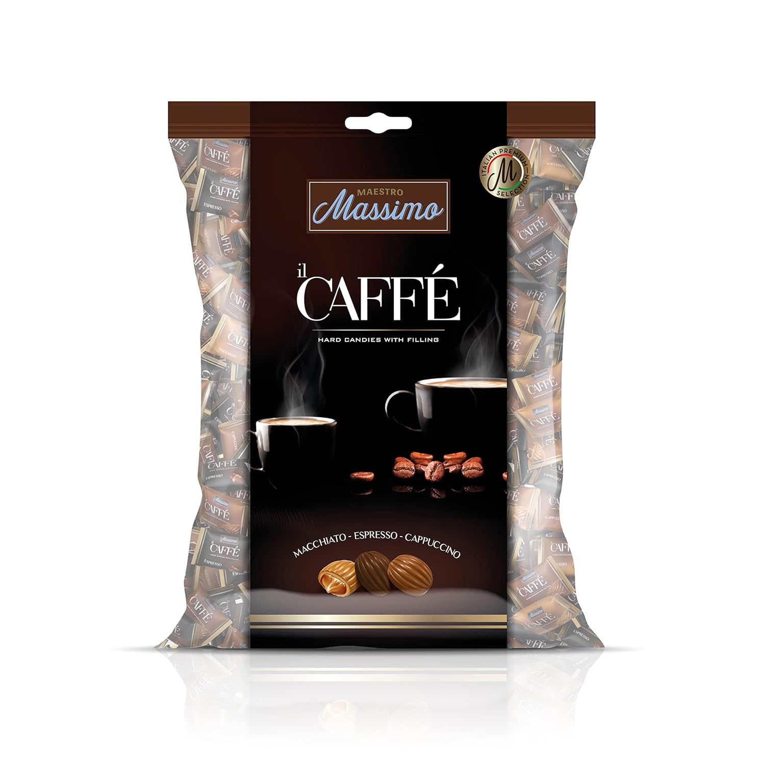 MASSIMO İL CAFFE DOLG.SERT ŞEKERLER 200 GR *12