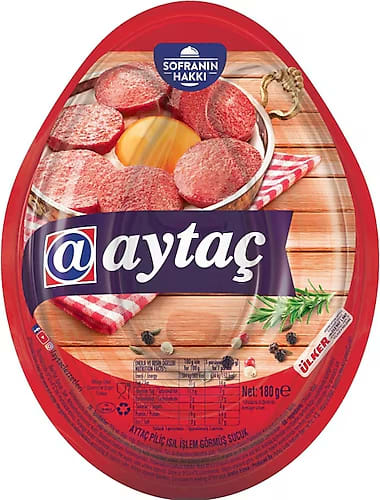 AYTAÇ Chicken Ring Sucuk 180g x 8