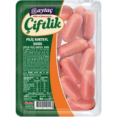 AYTAÇ Farm Chicken Cocktail Sausage 400g x 10