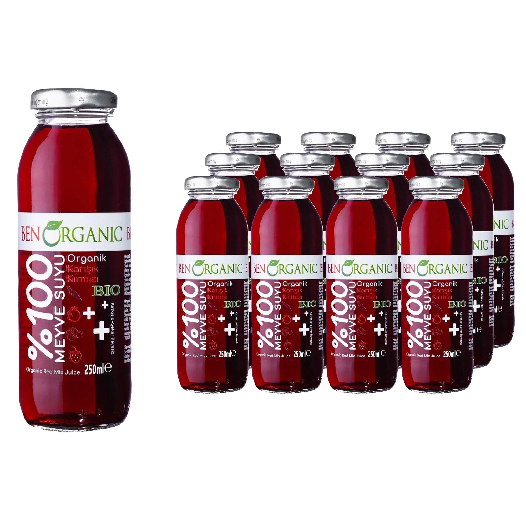 BENORGANIC Pomegranate Juice 250 ml