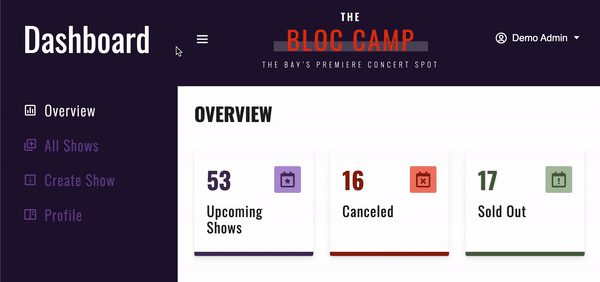 Close and open sidebar on a big screen