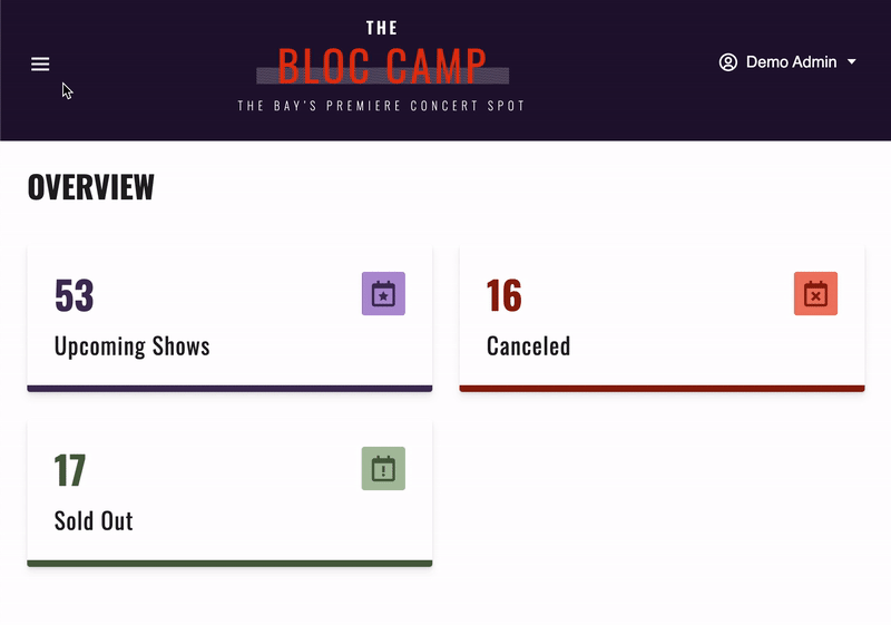 Open and openclose sidebar on a small screen