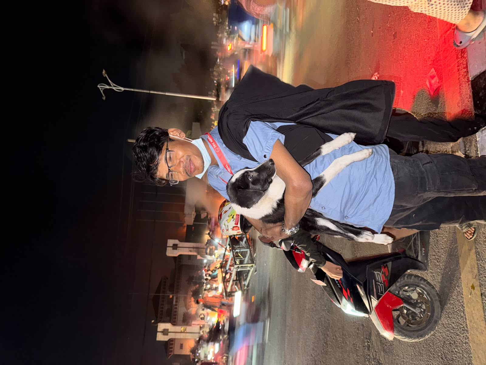 Emergency Animal Rescue During the Gen Z Protest