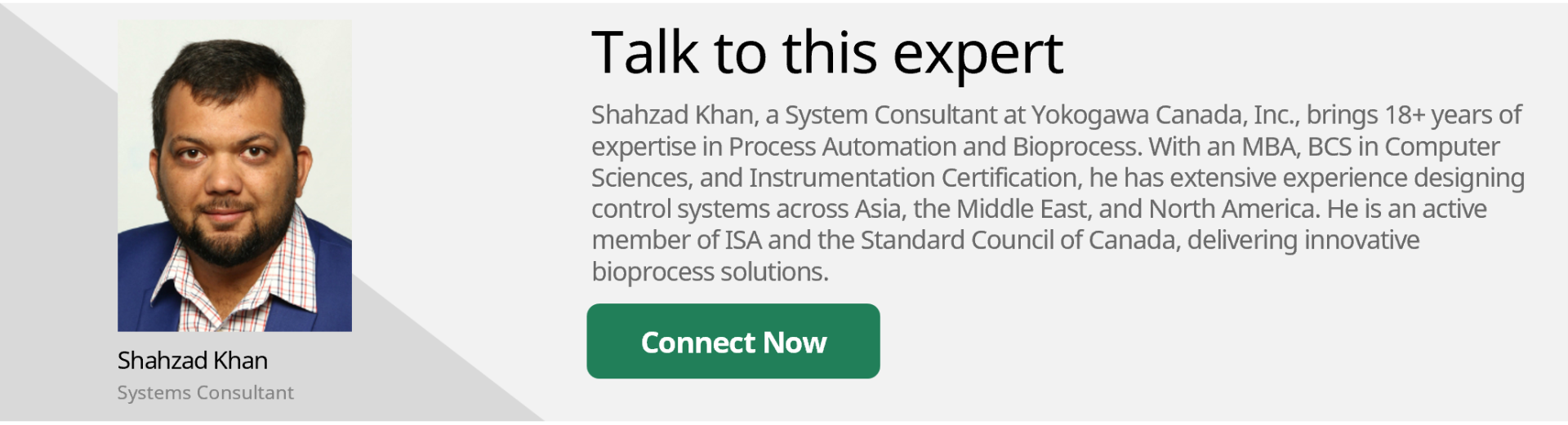 Talk to the Expert Shahzad Khan