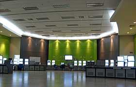 Central control room