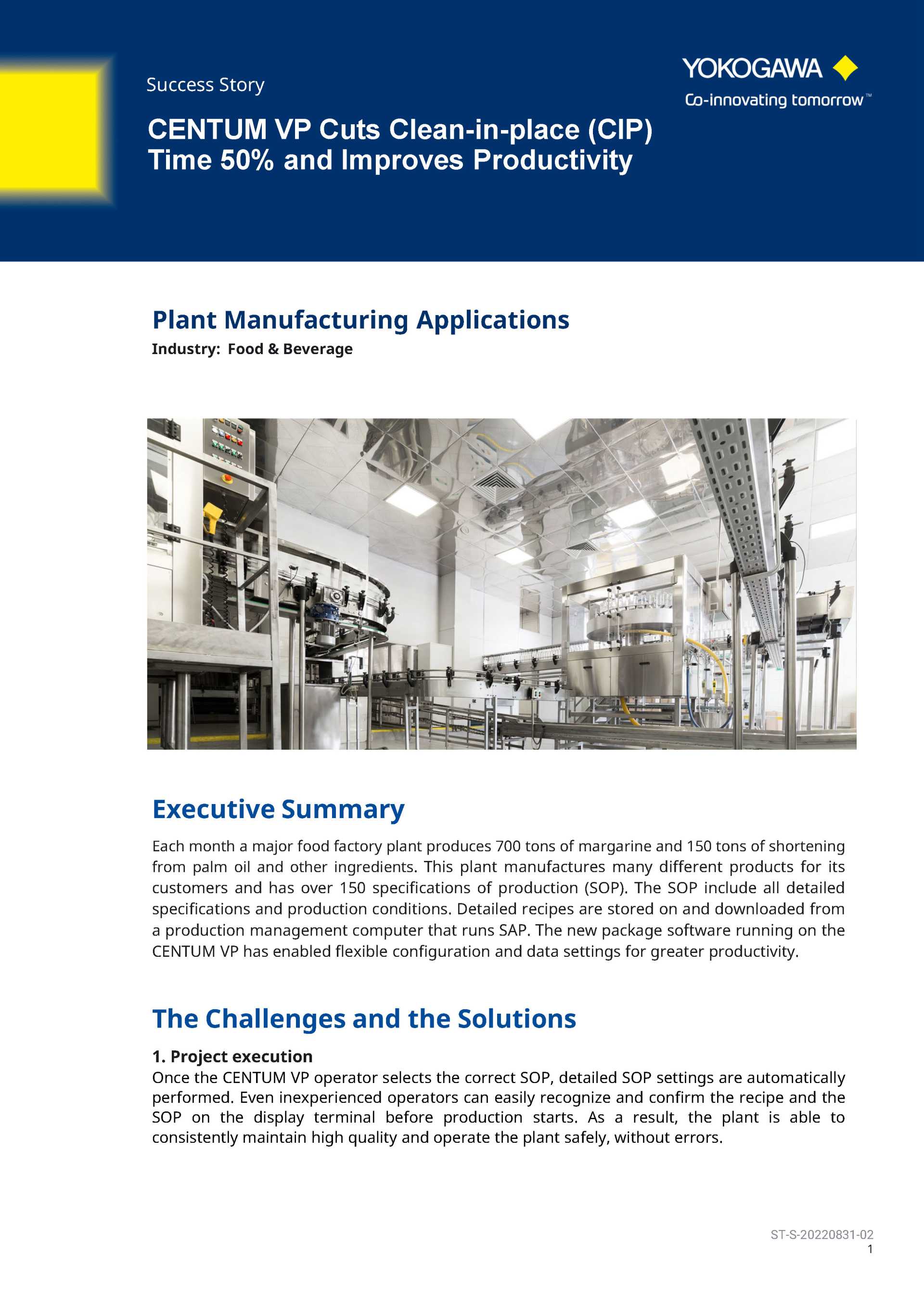 Cut Clean-In-Place (CIP) Time in Half