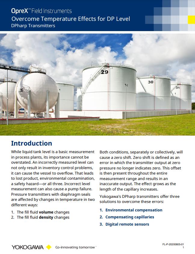 Overcome Temperature Effects for DP Level