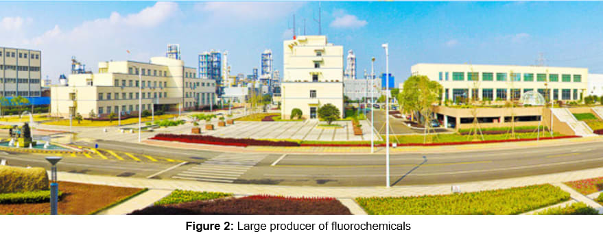 Figure 2: Large producer of fluorochemicals | Yokogawa Corporation