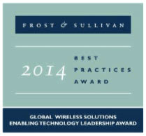 Frost & Sullivan 2014 Best Practice Award