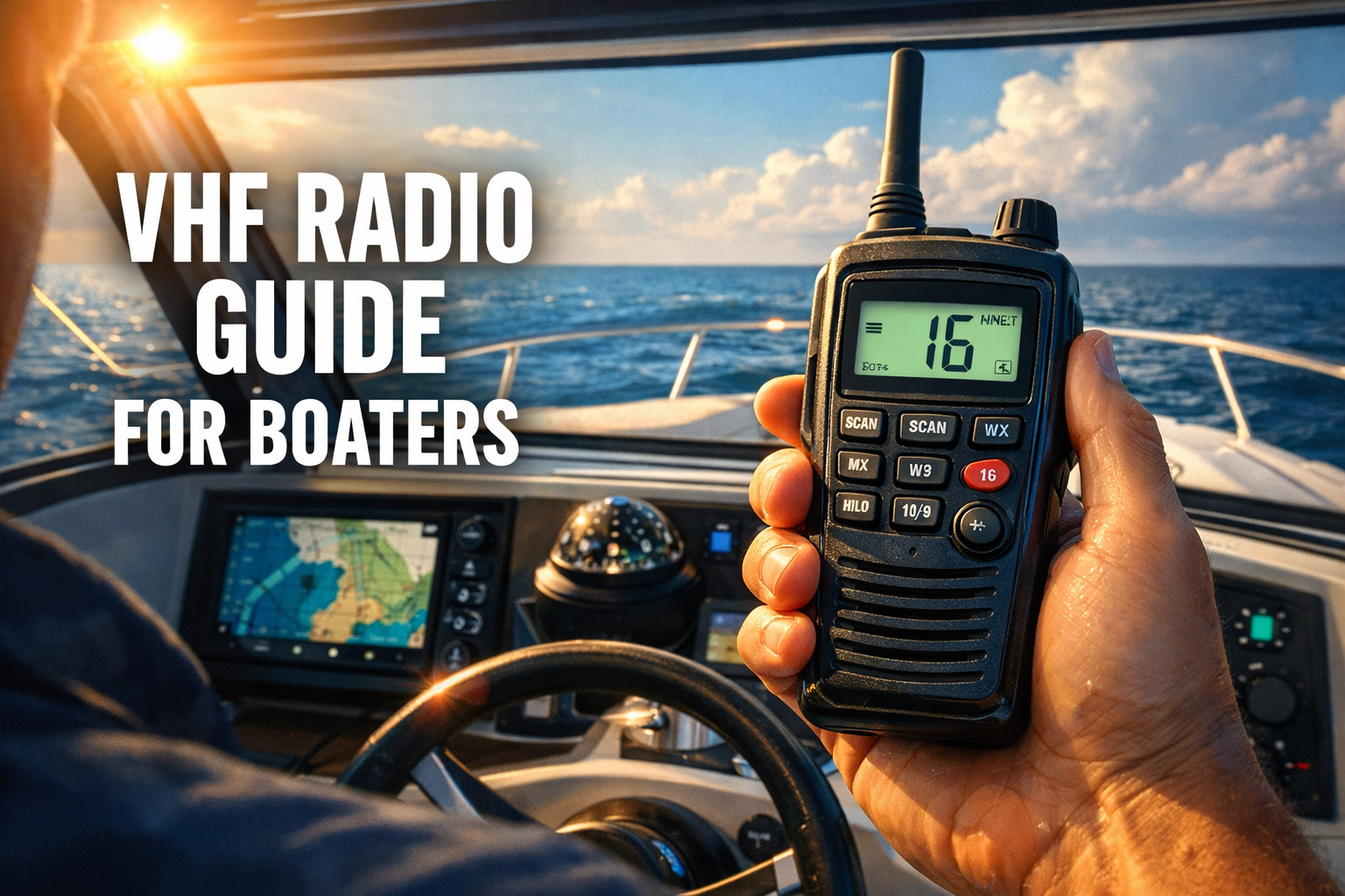 How to Use a Marine VHF Radio: Channels & DSC