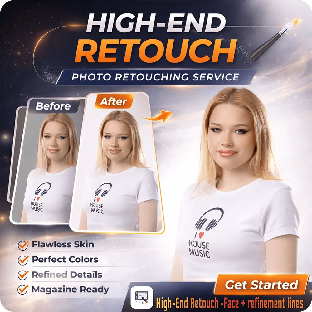 High-End Photo Retouching