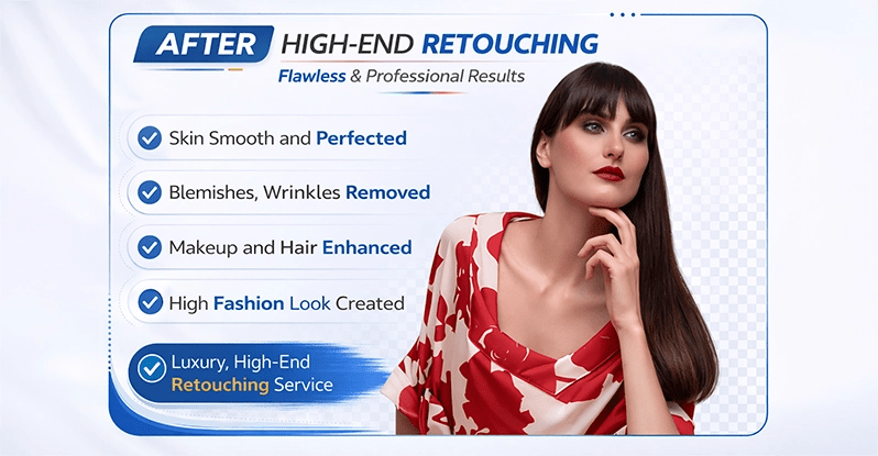 Before: High end retouching