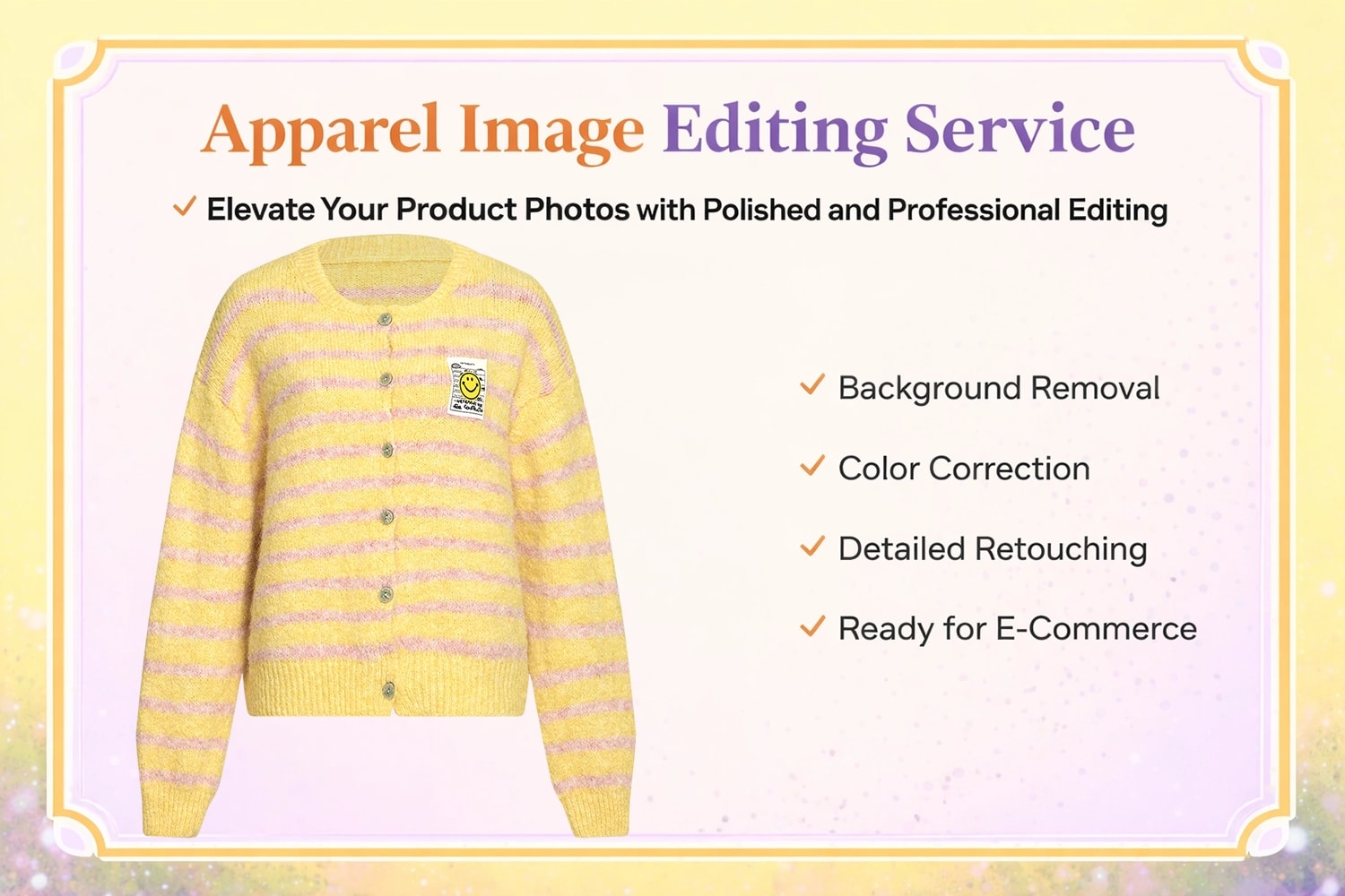 After: Professional Apparel Image Editing