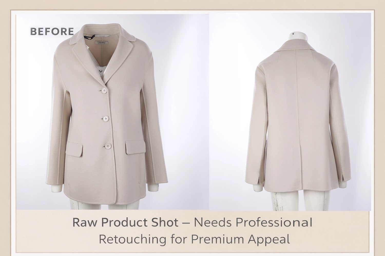 Before: Clothing Photo Retouching Service