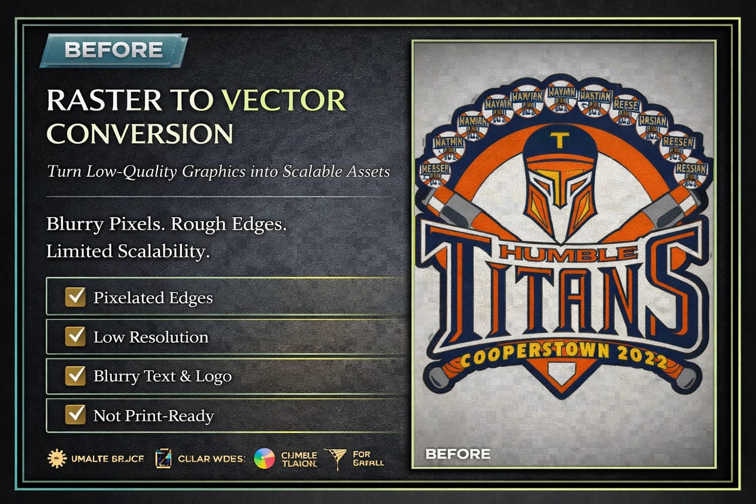 Before: Raster to Vector Conversion Service