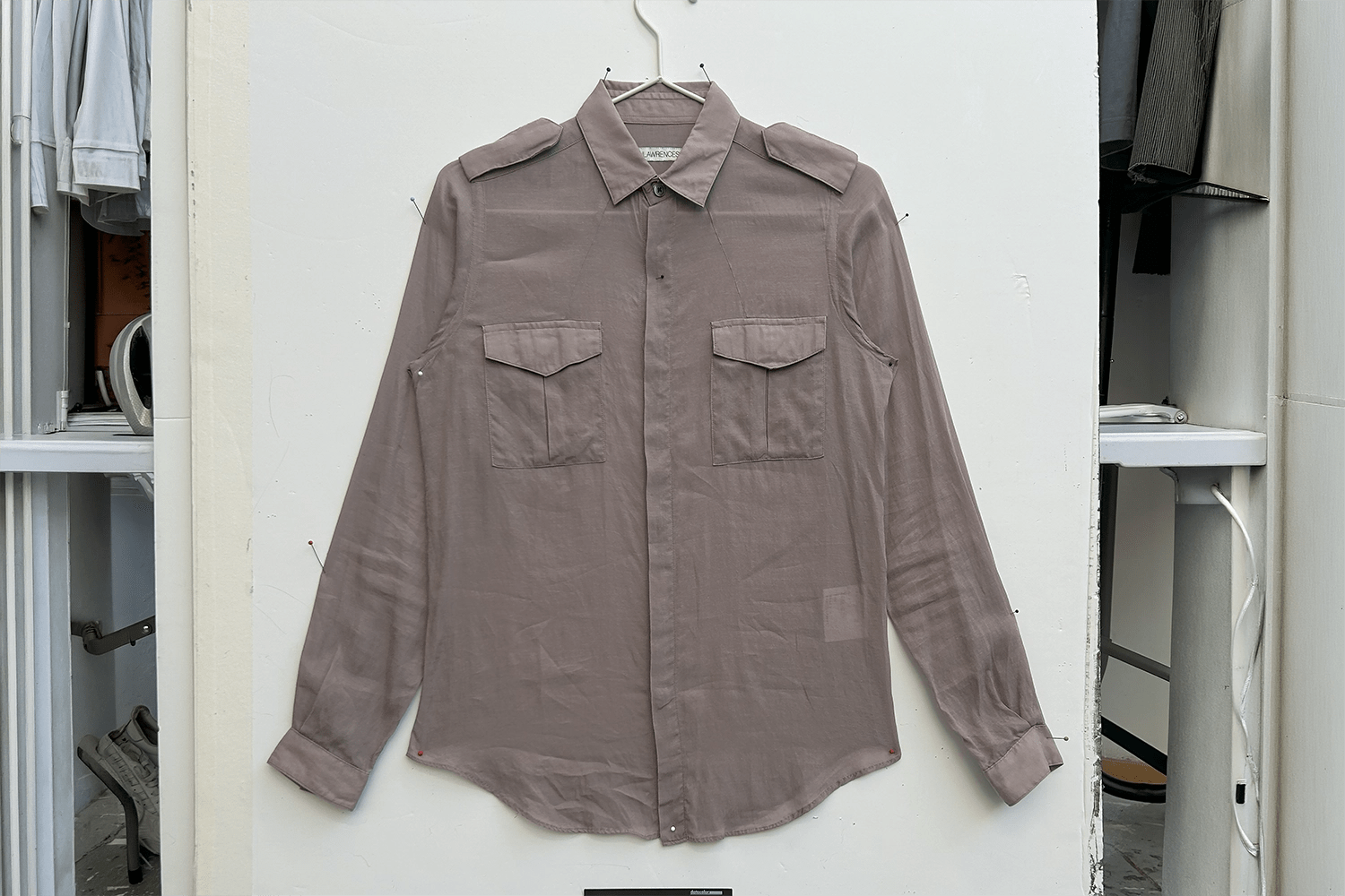 Before: Symmetrical Neck Joint Service for Apparel