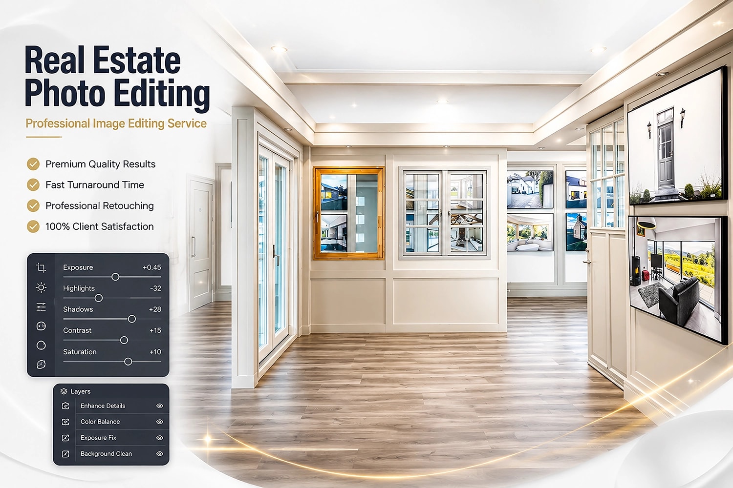 After: Professional Real Estate Photo Editing Service