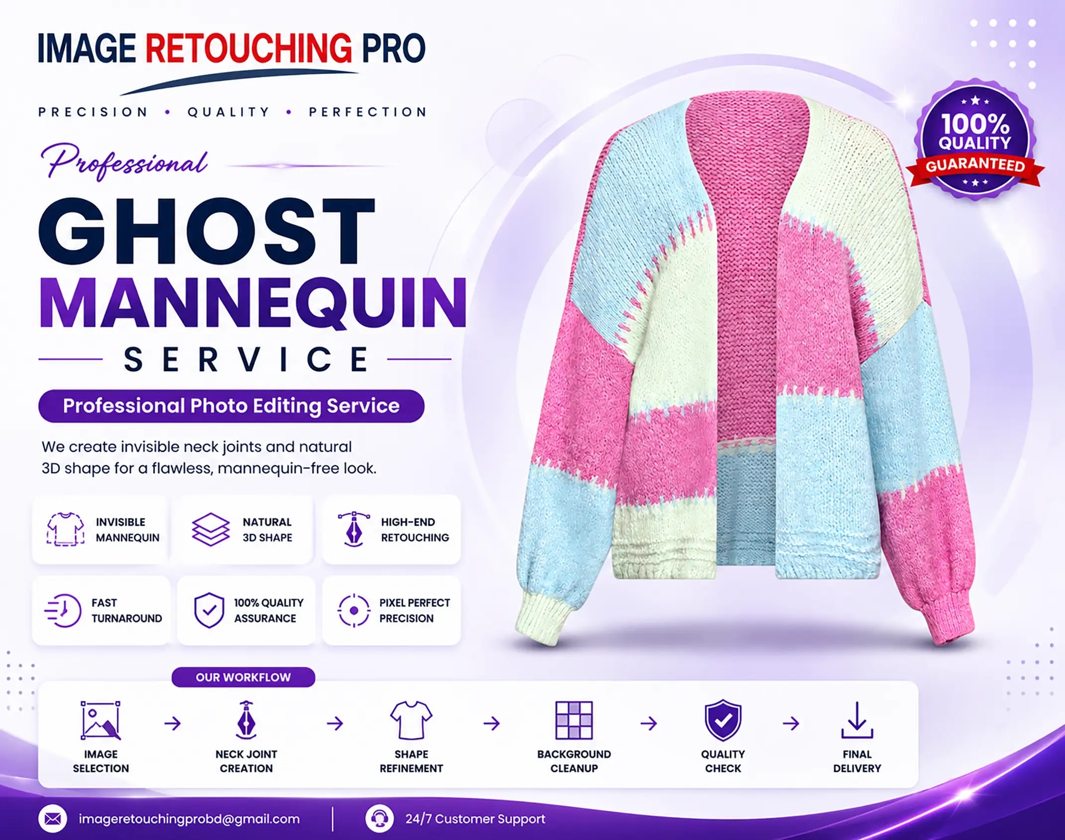 Ghost Mannequin Service
