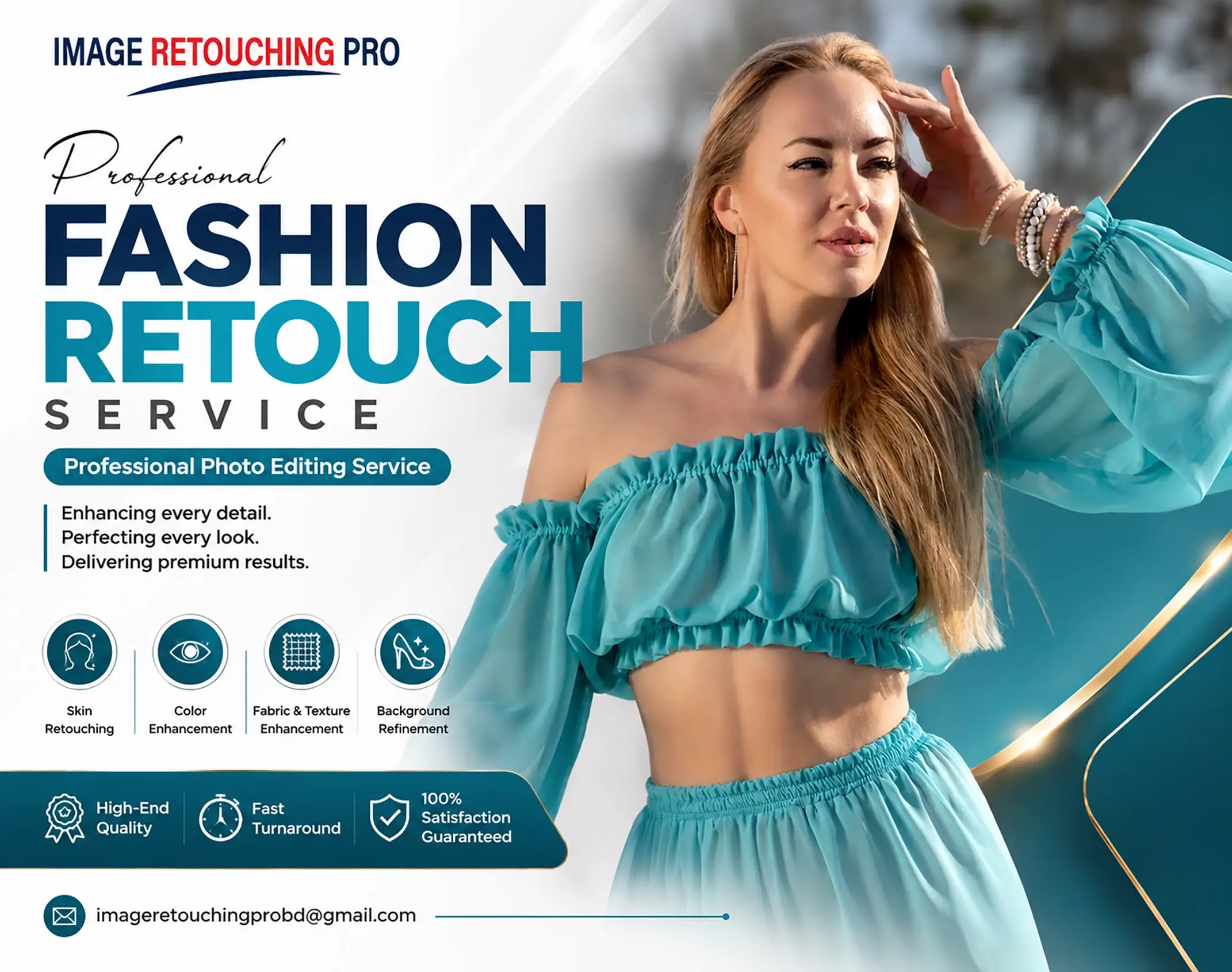 Fashion Photo Retouching Service