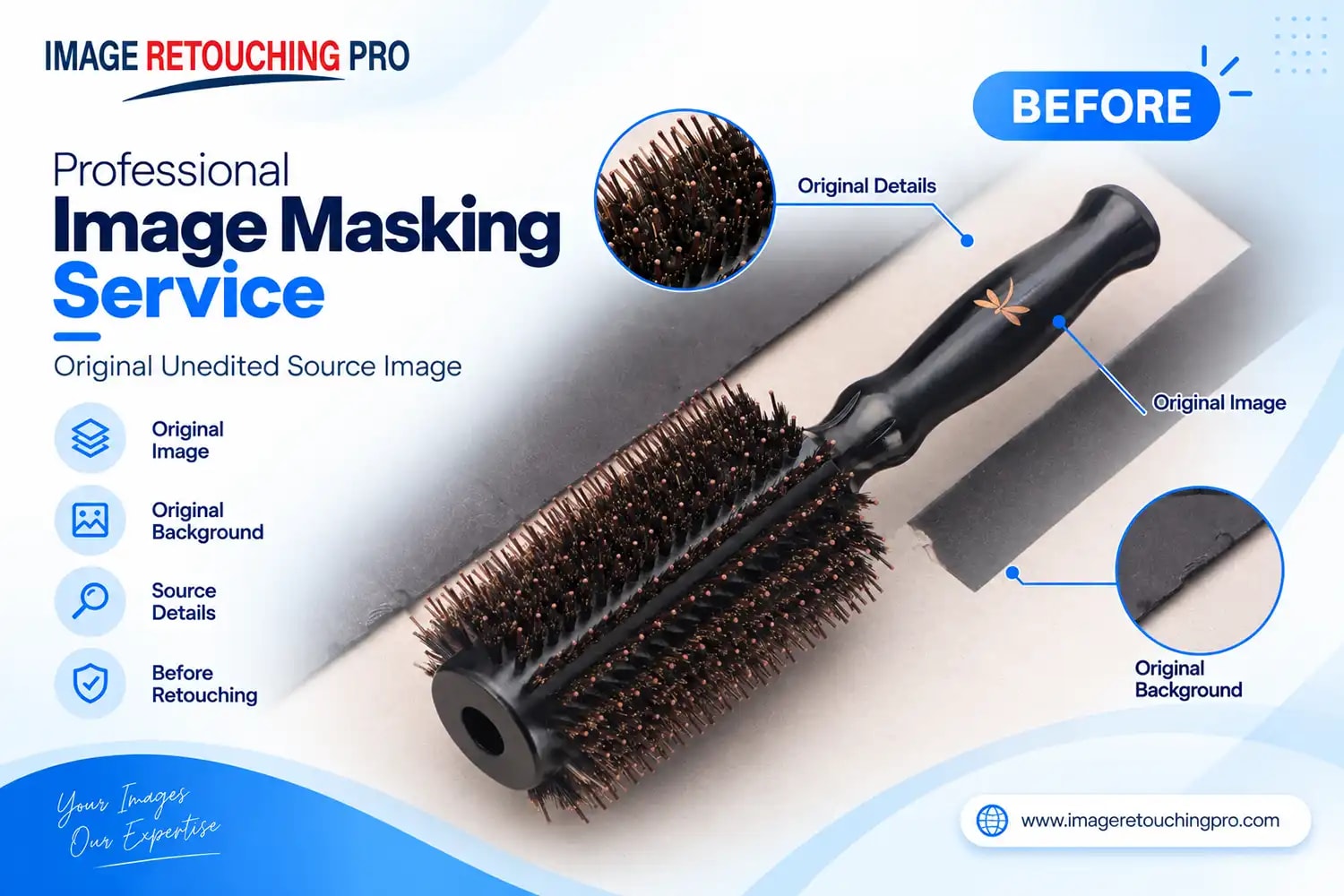 Before: Professional Clipping Path Service