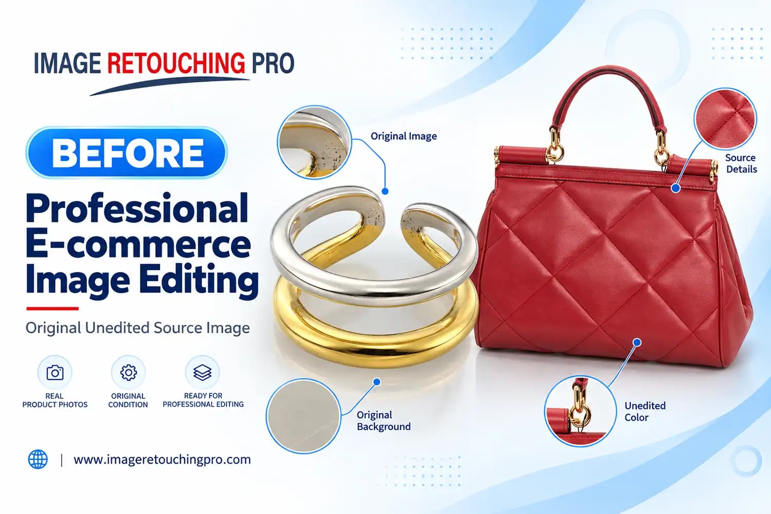 Before: Professional E-commerce Image Editing