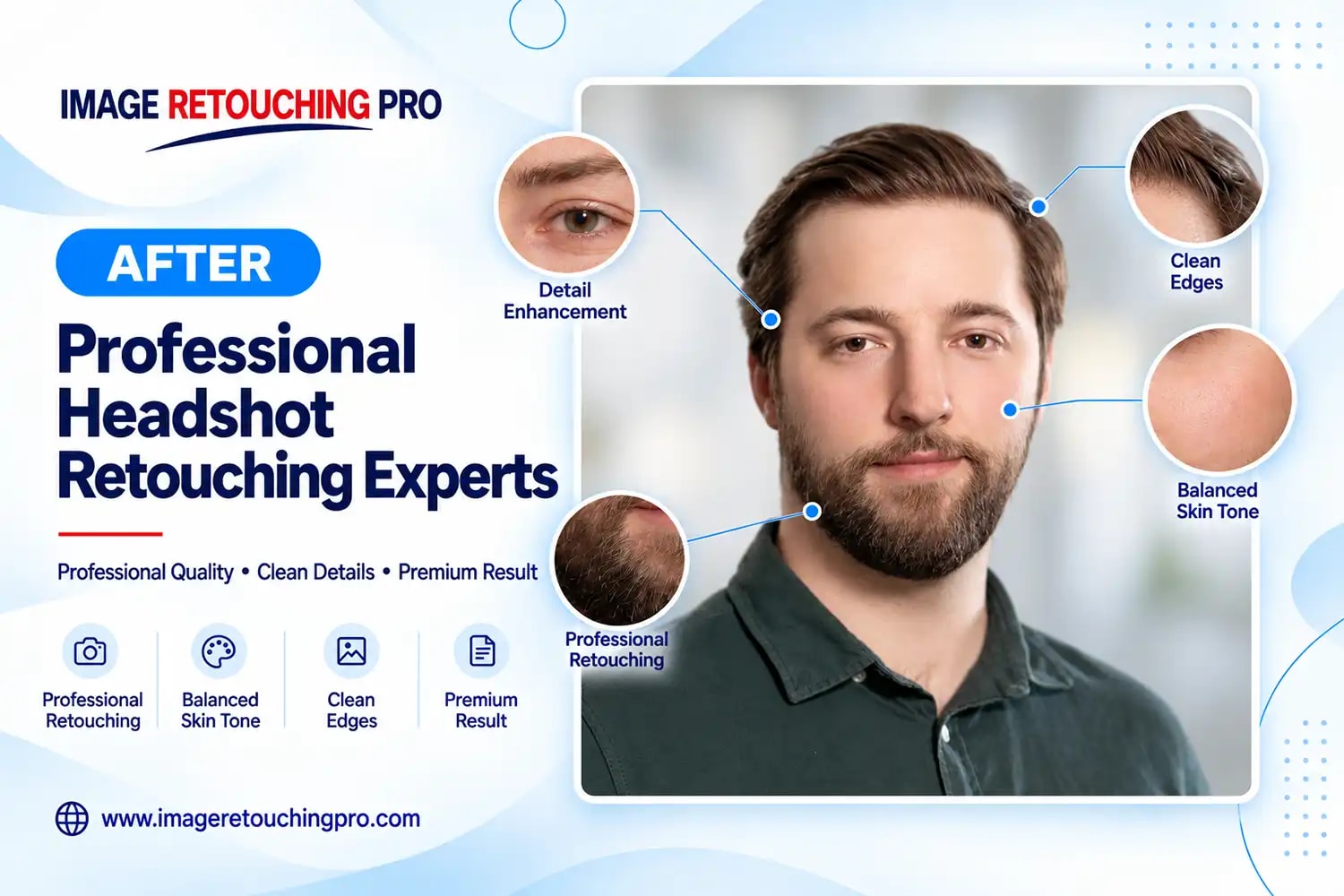 After: Professional Headshot Retouching Experts