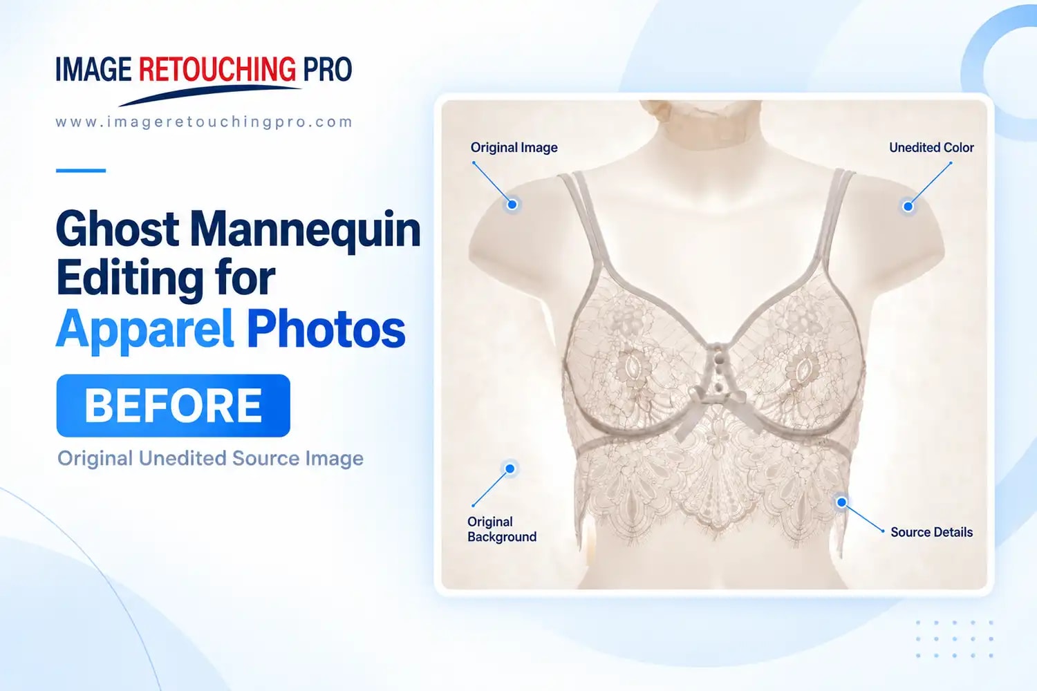 Before: Ghost Mannequin Editing for Apparel Photos