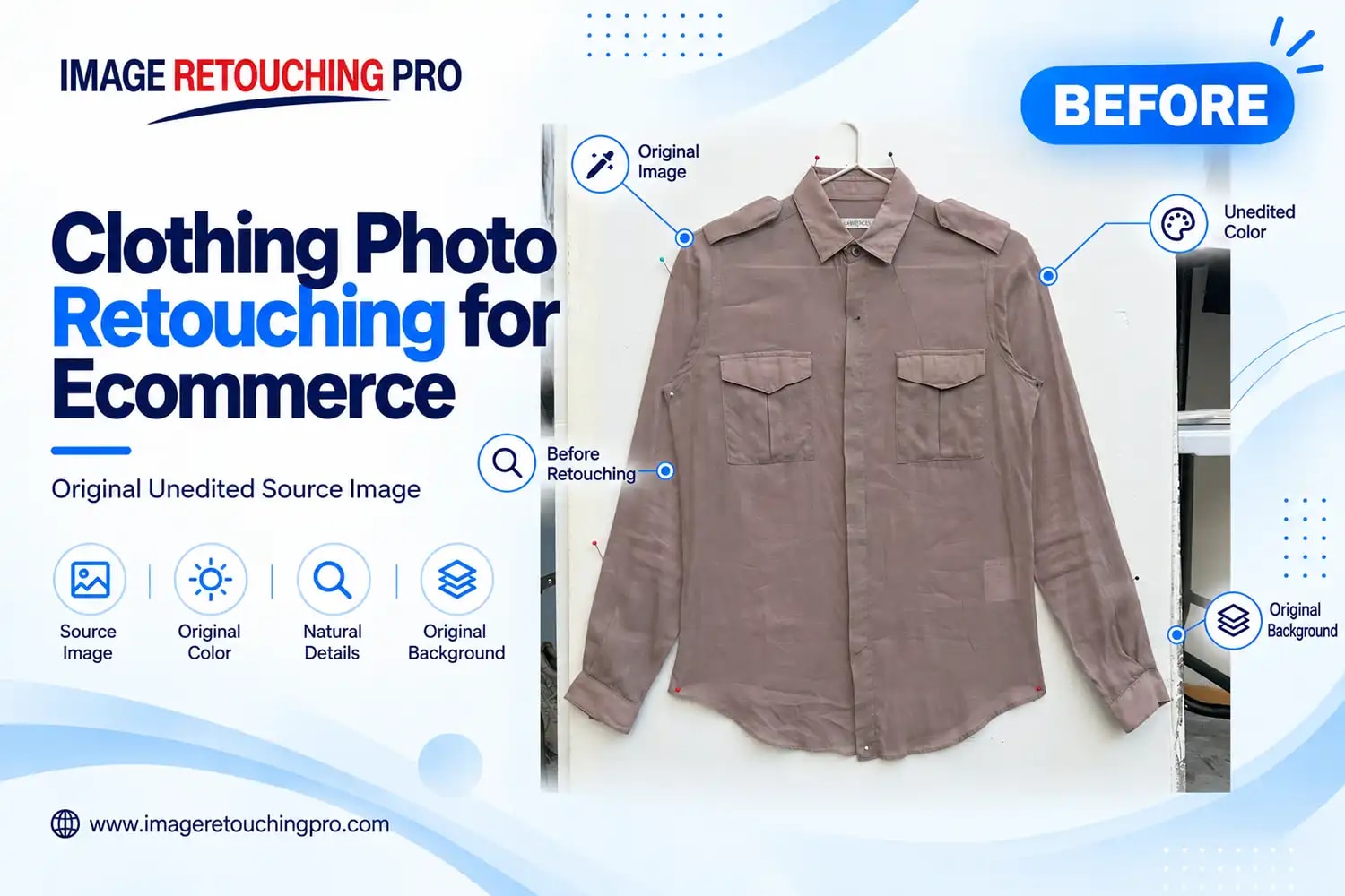 Before: Clothing Photo Retouching for Ecommerce