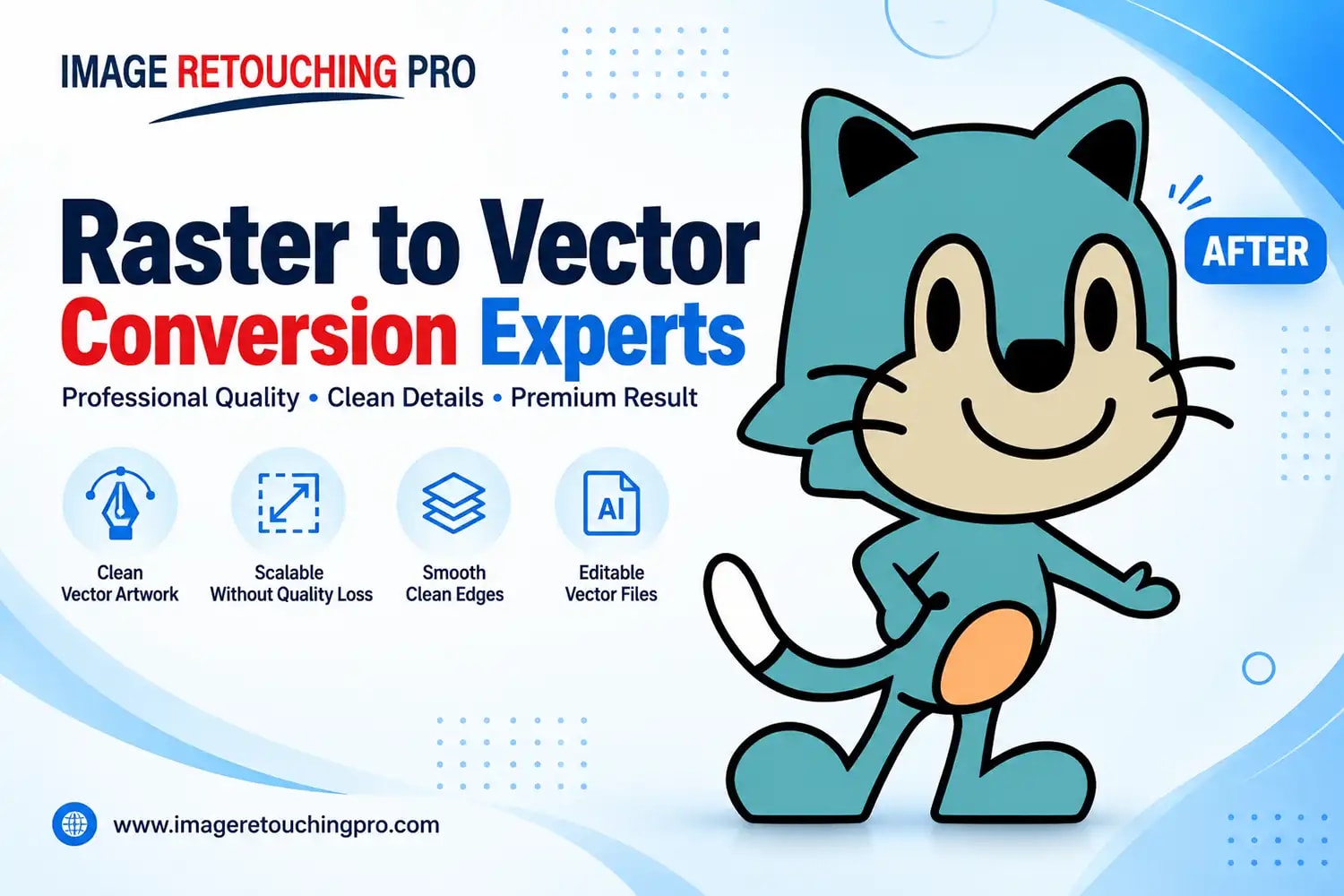 After: Raster to Vector Conversion Experts