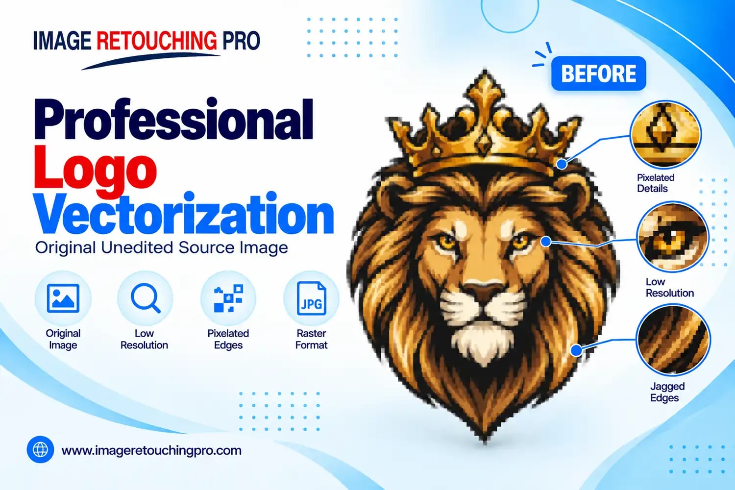 After: Professional Logo Vectorization