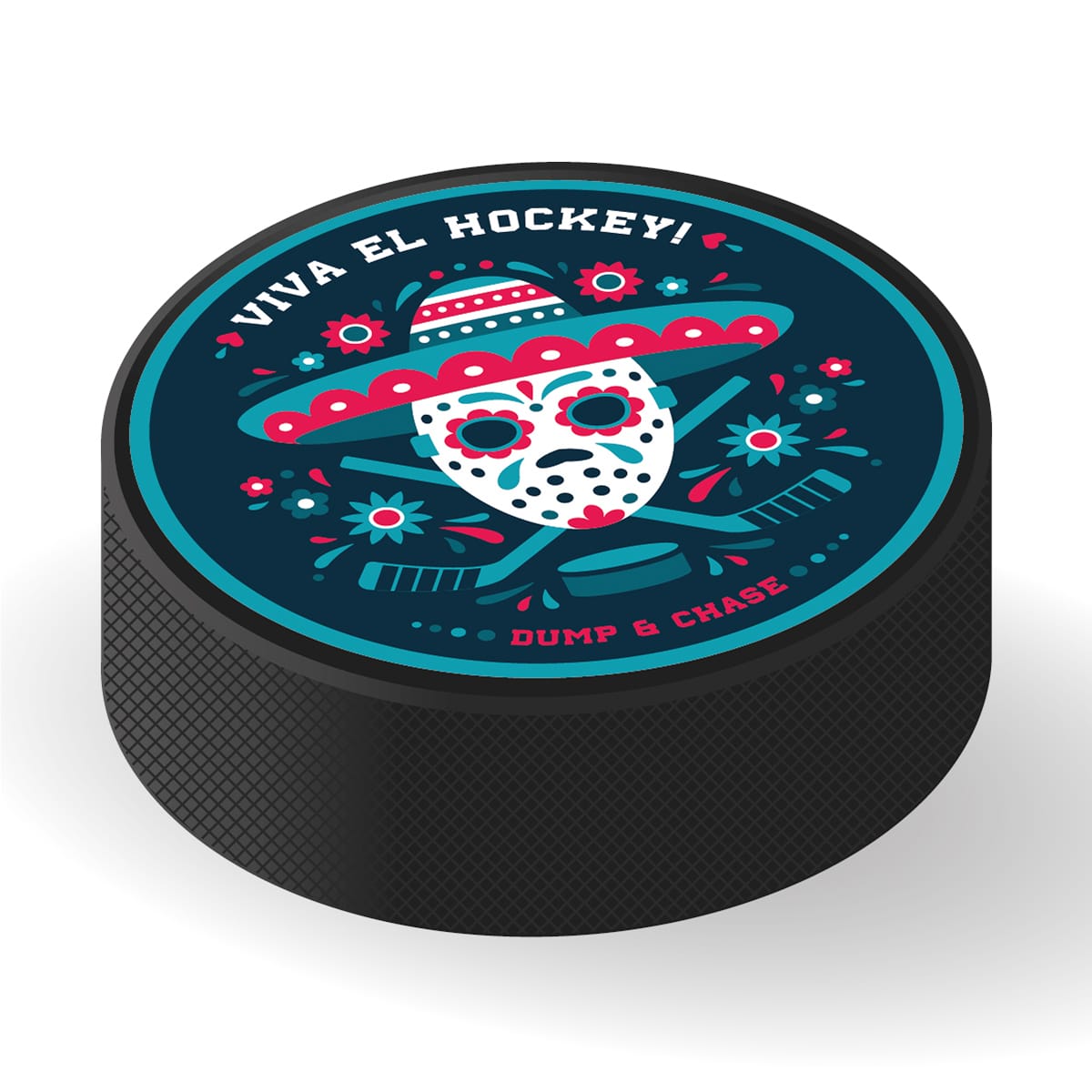 Eishockey-Puck ¡Viva el Hockey!