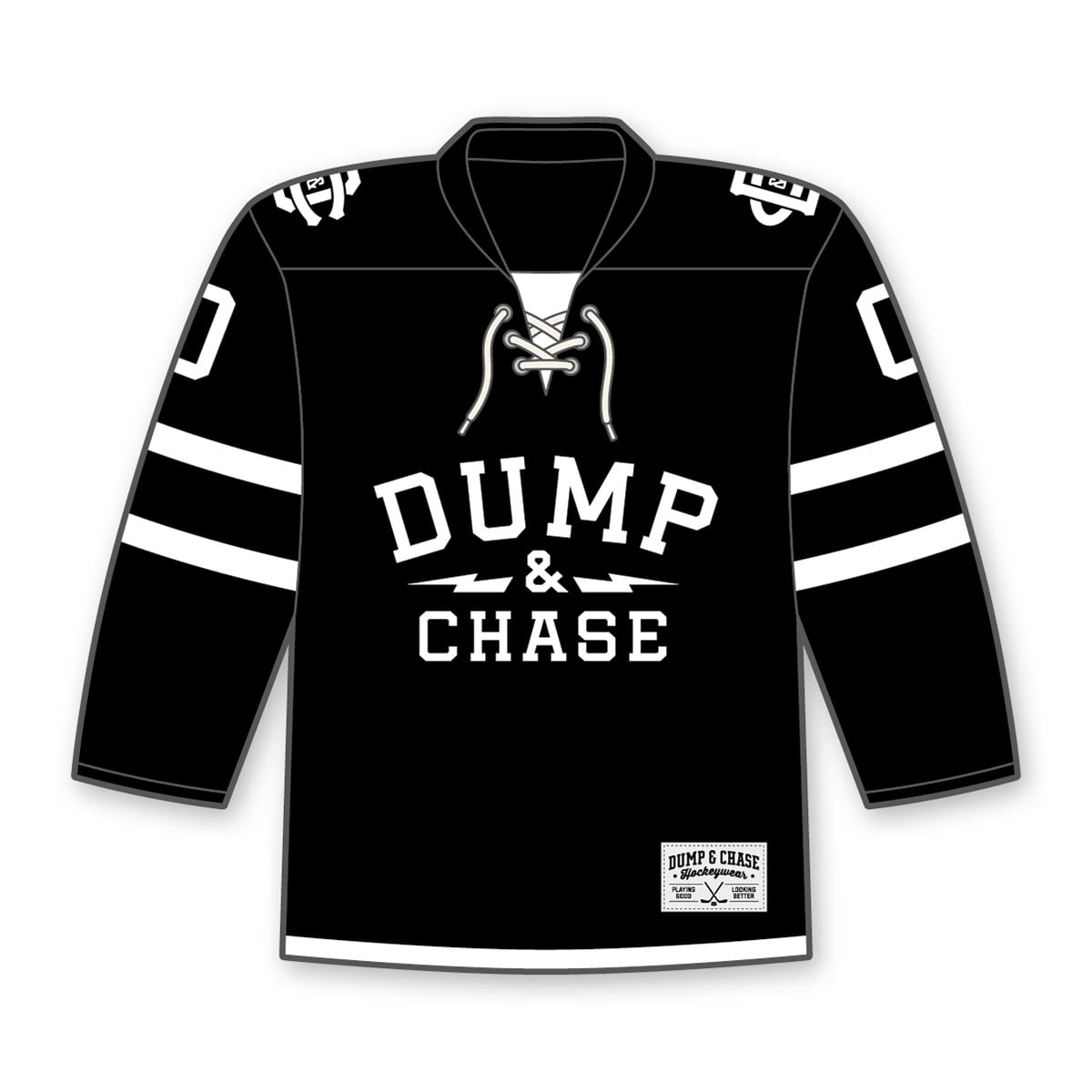 DUMP & CHASE Eishockey-Trikot