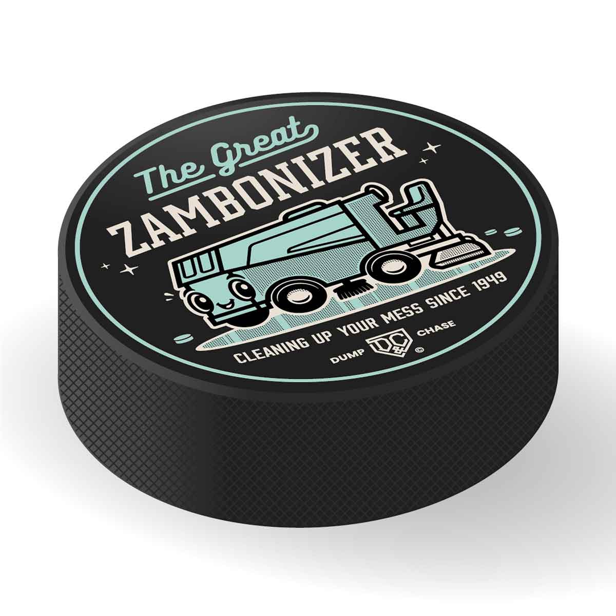 Eishockey-Puck „The Great Zambonizer“