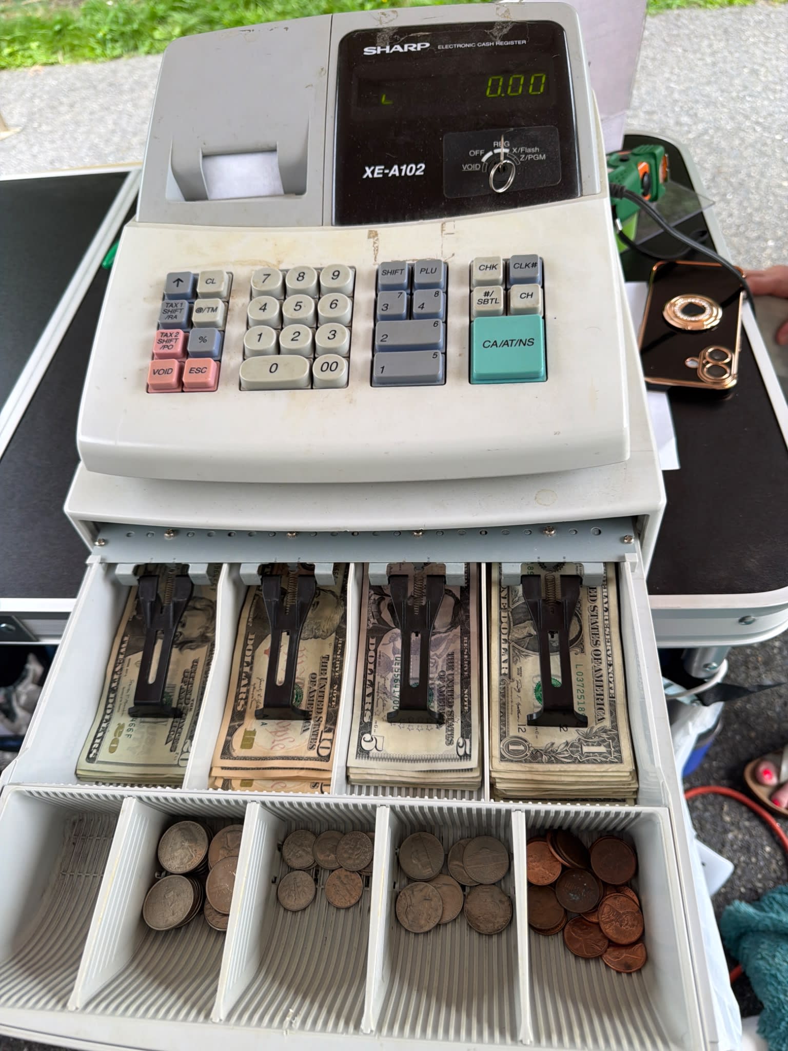 Sharp cash register