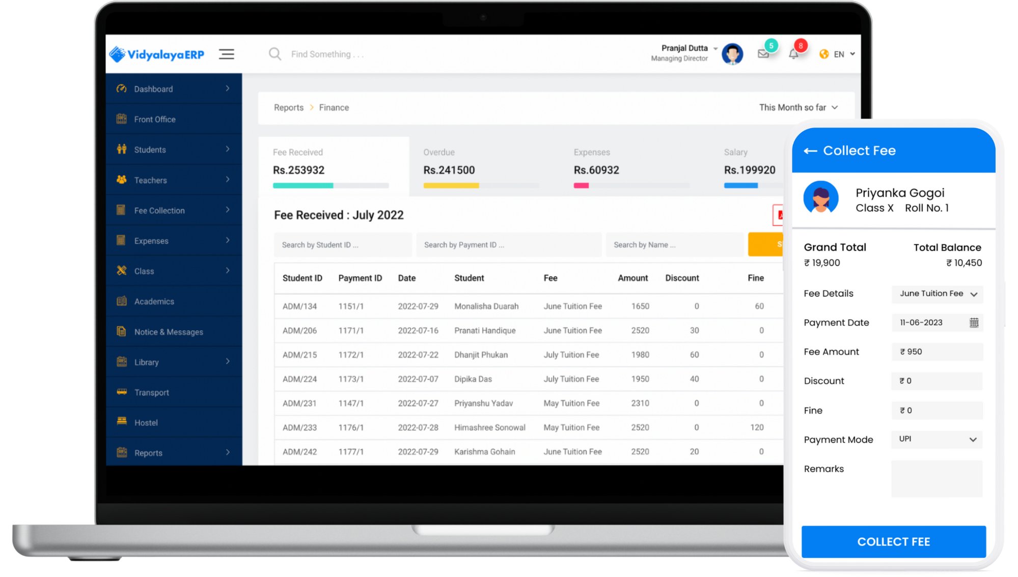 Transform School Fee Management with VidyalayaERP