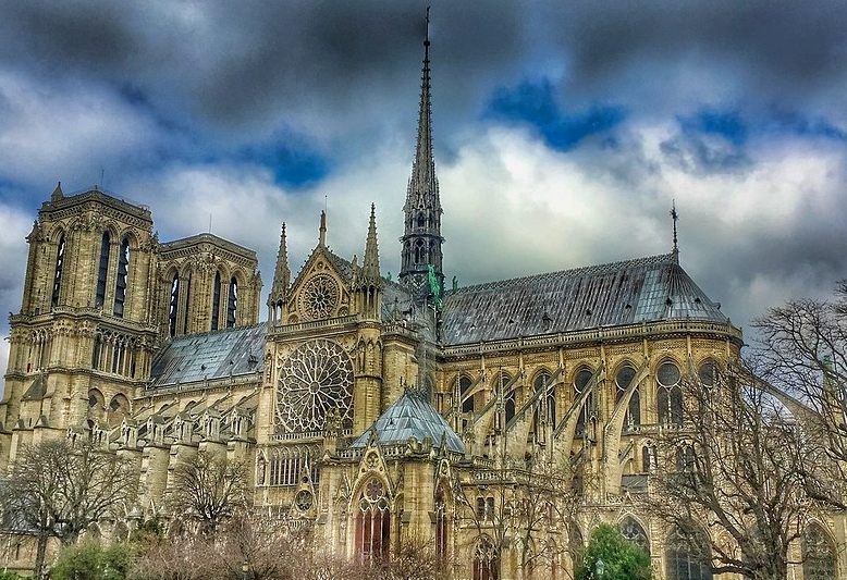 Cattedrale di Notre-Dame, &Icirc;le de la Cit&eacute;, Parigi