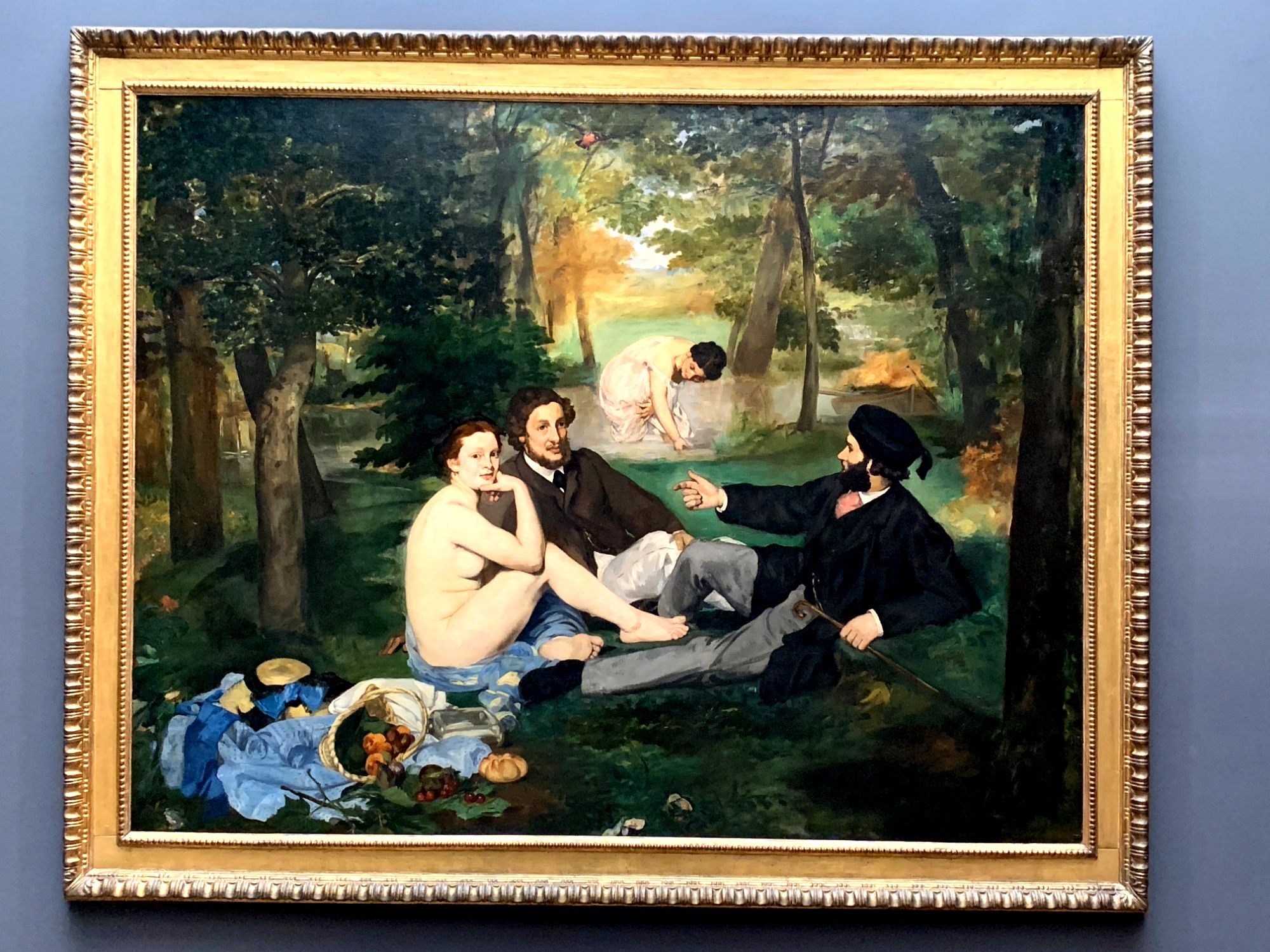 le déjeuner sur l'herbe manet museo d'orsay impressionismo pittura moderna