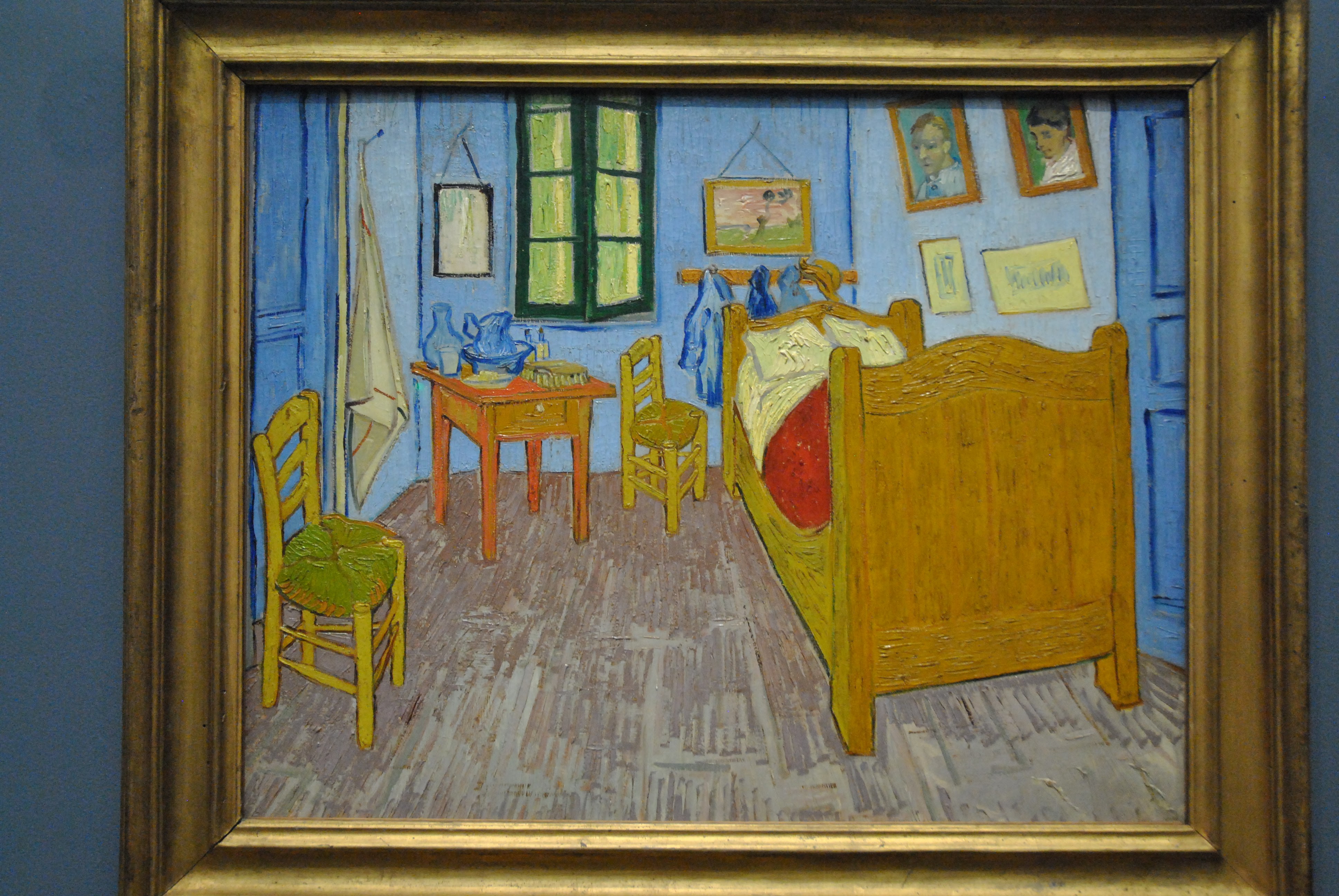 la chambre de Van Gogh à Arles museo d'orsay quinto piano impressionismo