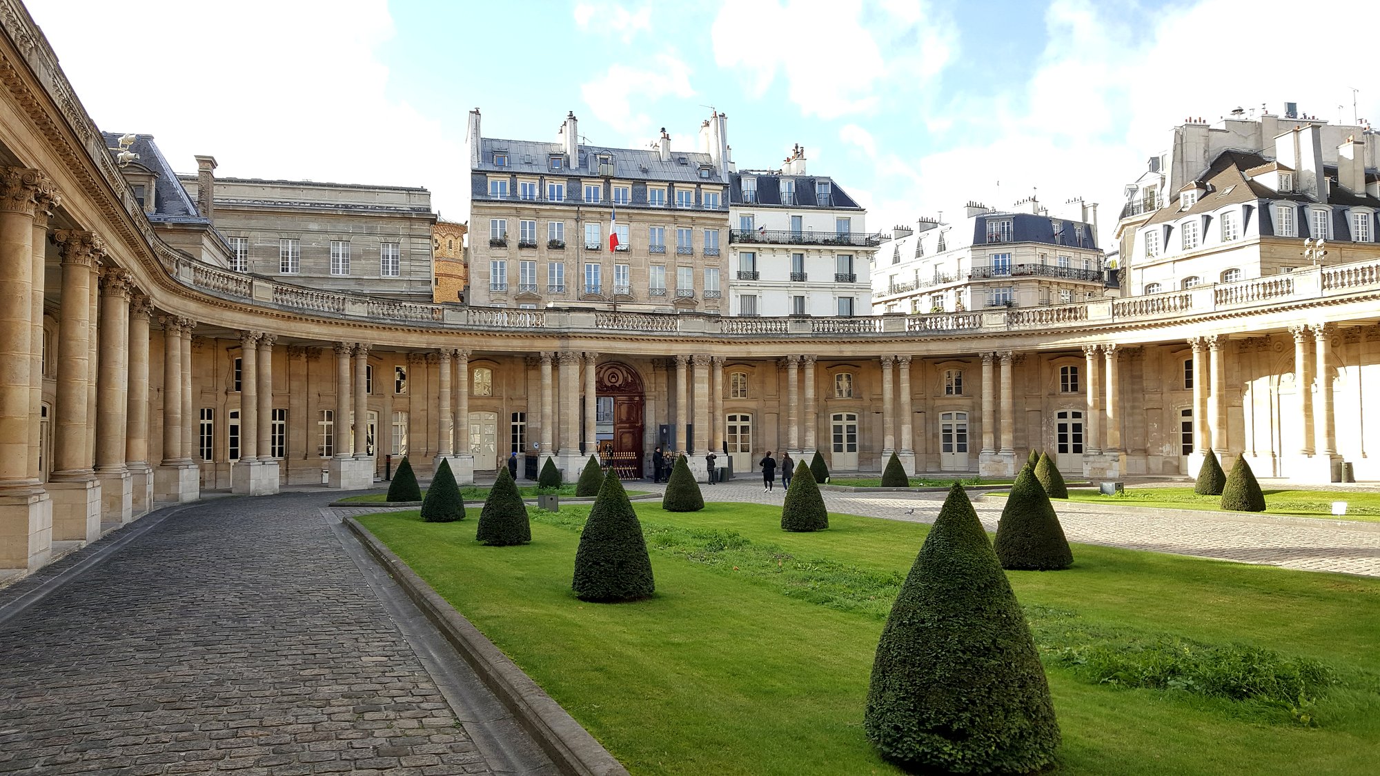 Cour d'Honneur dell'H&ocirc;tel de Soubise, sede degli Archivi Nazionali nel Marais